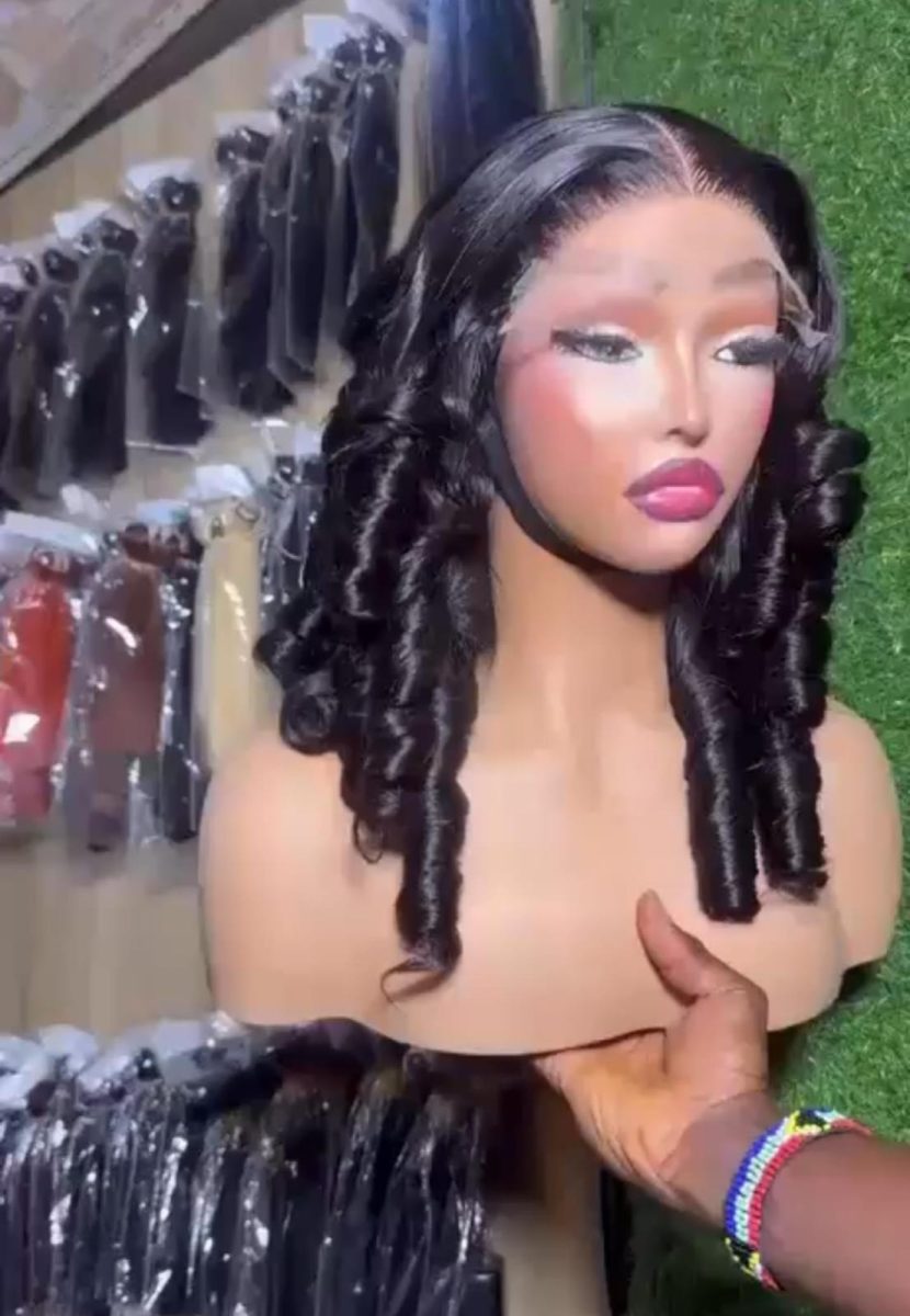 5 by 5 raw layered bounces  20 inches wig units